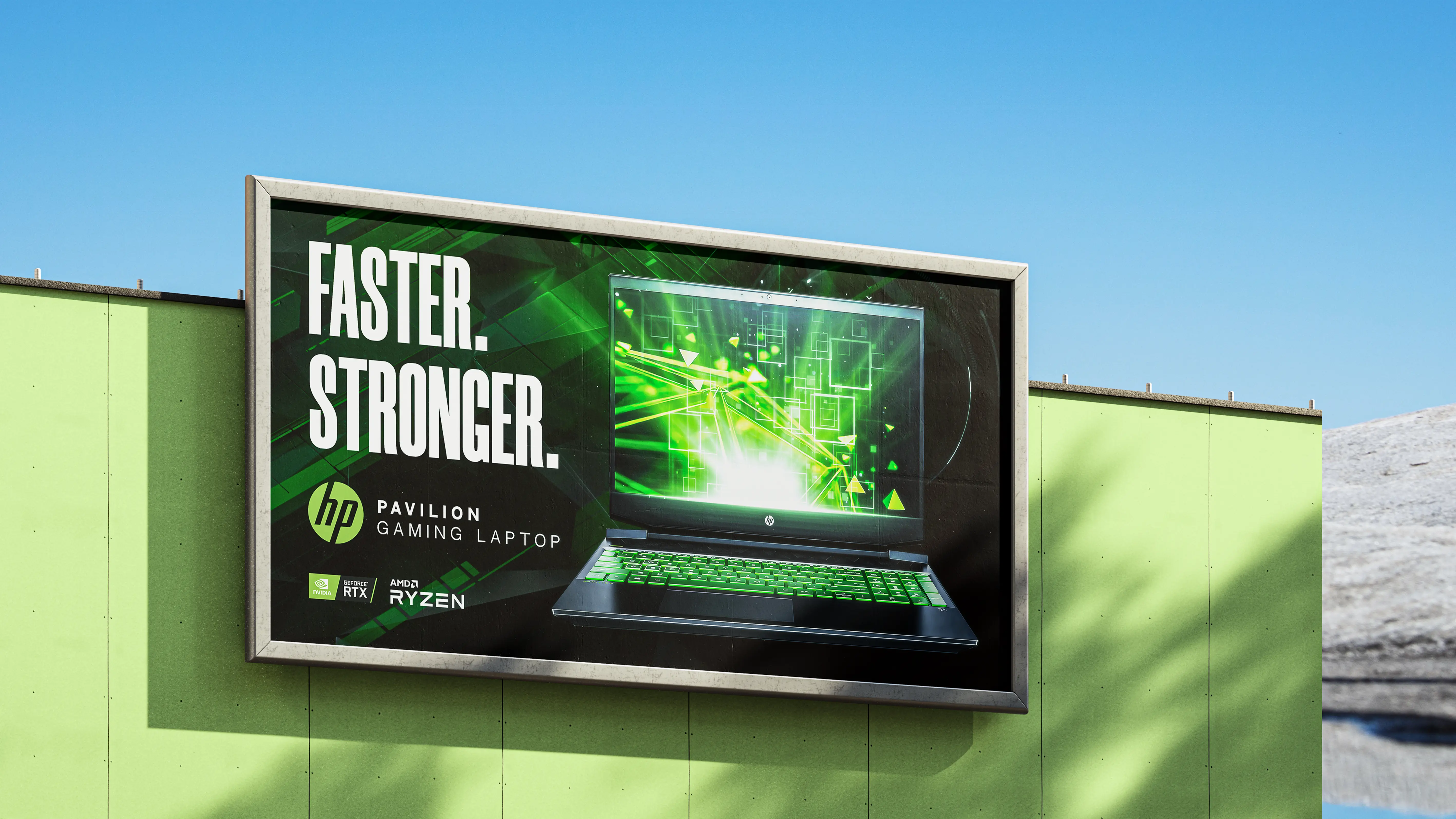 HP Advertisement Billboard